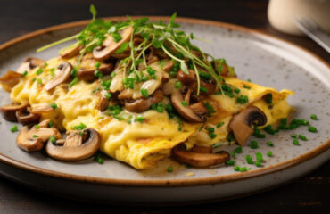 omelette ai funghi